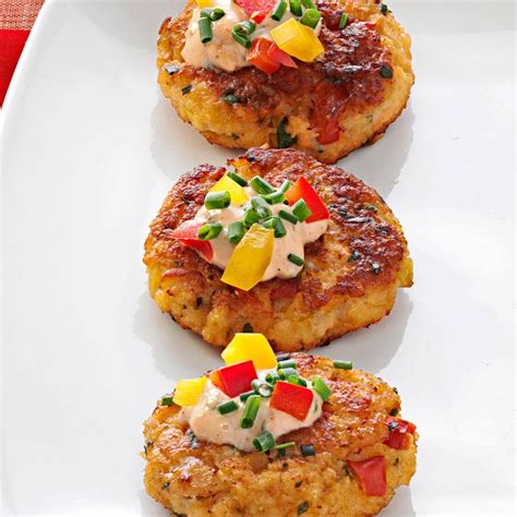 Seafood Cakes .